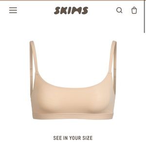 Skims Fits Everybody Scoop Neck Bra